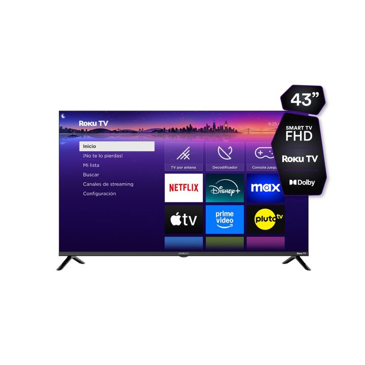 Smart TV Noblex 43" LED DB43X3100 ROKU - Vista 1