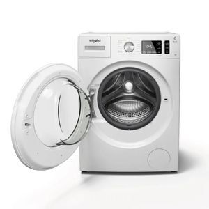 Lavarropas Whirlpool Carga Frontal 7kg - 1200 rpm Blanco Inverter WNQ70BB