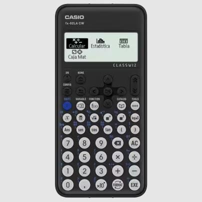 CALCULADORA CIENTIFICA CASIO FX-82LA  CW ClassWiz- NEGRO 2° EDICION 240 FUNCIONES 102 DIGITOS P