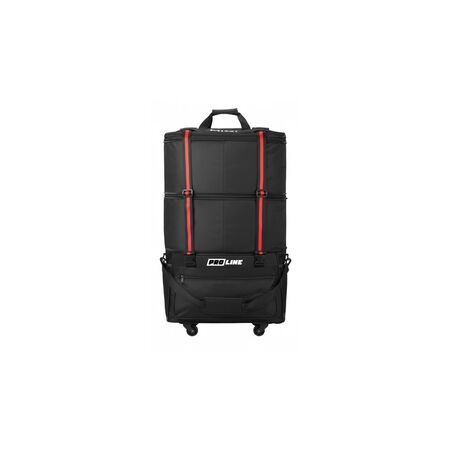 Valija Expandible 4 en 1 Proline Negra VPB12025PI
