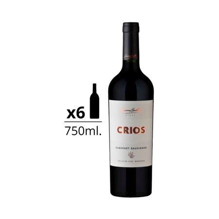 Vino Tinto Crios Cabernet Sauvignon Caja x 6
