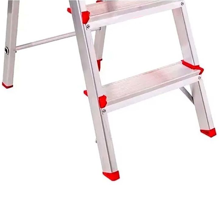 Escalera BOTAFOGO de Aluminio de 4 Escalones Tipo Tijera - Vista 4