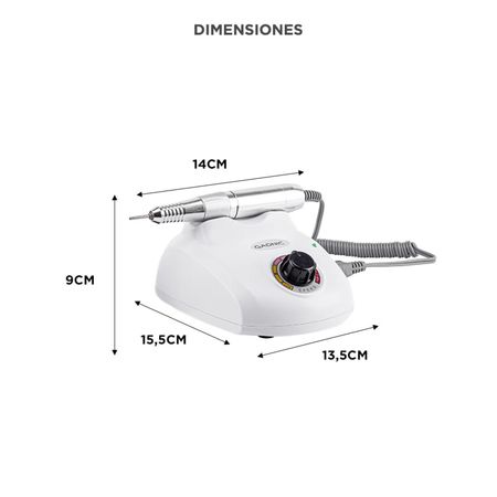 Torno Eléctrico de Uñas Gadnic Con Control por Pedal 