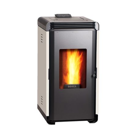 Estufa a pellet Bosca Hera Marfil