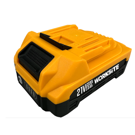 Batería Lithium Ion 21v 4.0ah De 5 Celdas Worksite