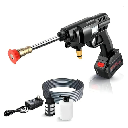 Hidrolavadora Inalambrica de Mano con Accesorios BULLTEC