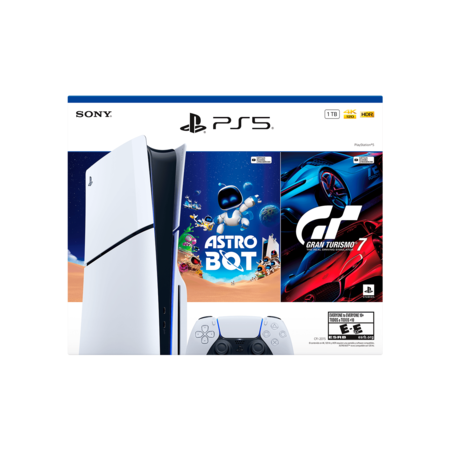 Consola Playstation 5 Slim Standard PS5 Juegos Astro Bot Gt7
