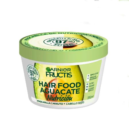Mascarilla Garnier Hair Food Aguacate Palta Nutricion 350ml