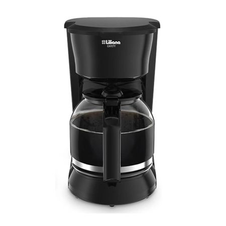 CAFETERA LILIANA AC930 CAFETY 1.80 LTS DE FILTRO 900 WTS ANTIGOTEO NEGRA
