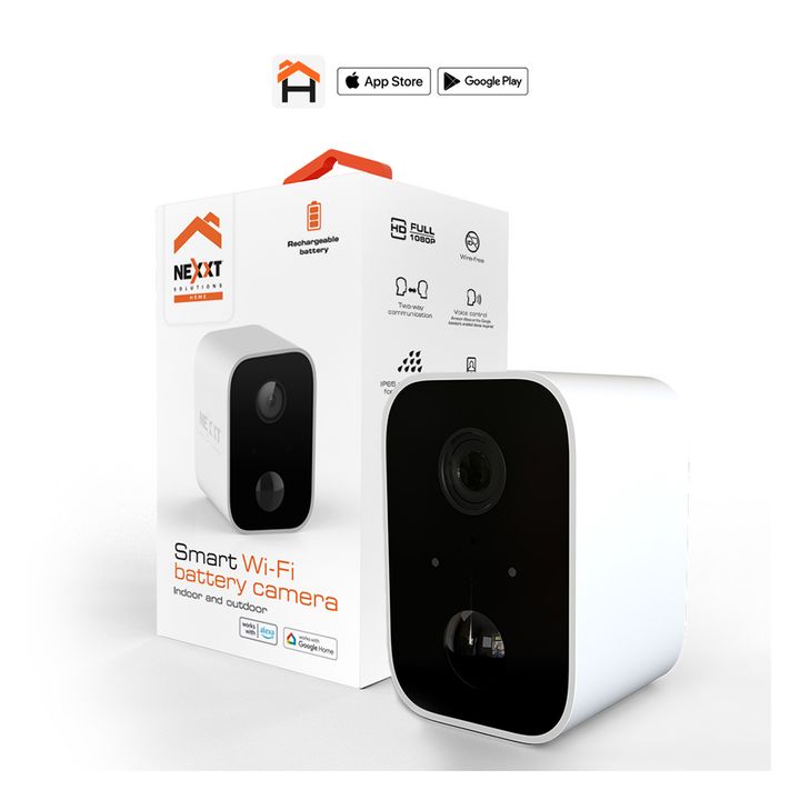 Camara IP Nexxt NHC O640 Interior Exterior Bateria Wifi Sin Cargador - Vista 4