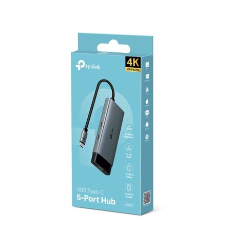 Hub Tp-Link Uh5020C USB Tipo-C 5 En 1