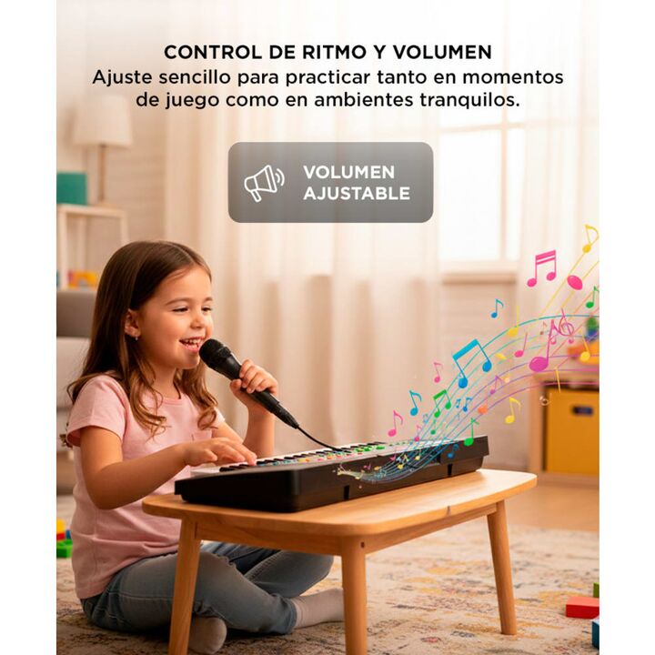 Órgano Musical Gadnic T050 Teclado Para Niños - Vista 5