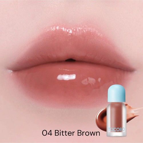 TOCOBO Juicy Berry Plumping Lip Oil 4g Bitter Brown - Vista 4