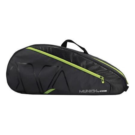 Raquetero Novak Kossok - 6 Raquetas - Porta Calzado Negro/Verde
