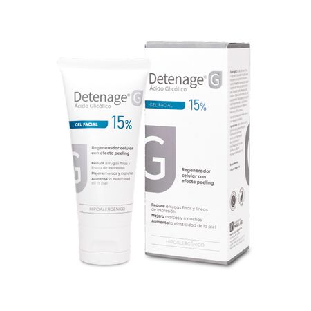 Gel Detenage G 15% Acido Glicolico Crema Facial Antiedad