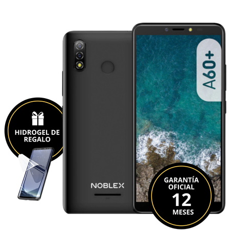 NOBLEX A60 PLUS ROM 32GB 2G (C:NEGRO NACIONAL)