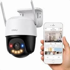Cámara de Seguridad IMOU Cruiser Dual 4+4MP 360° Luz Roja Azul