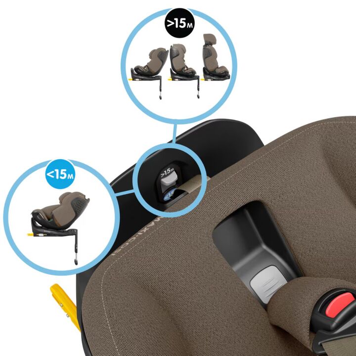 Butaca de Seguridad Emerald 360 Pro Maxi Cosi Authentic Truffle - Vista 12