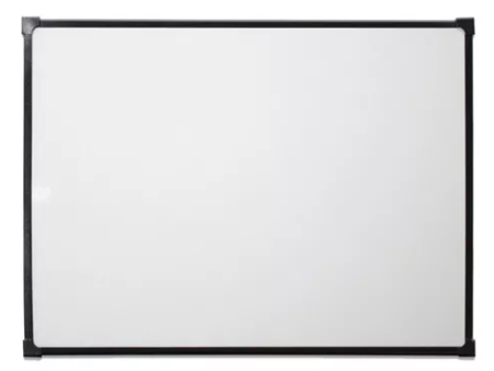 Pizarra blanca con 2 marcadores y borrador