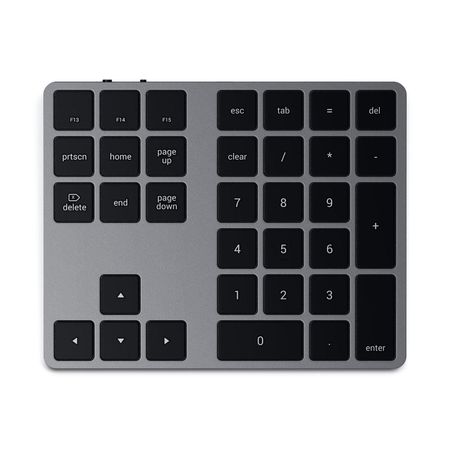 Teclado Numérico Satechi Extended Bluetooth Mac Gris