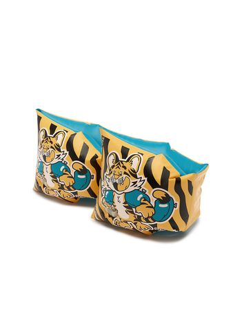 Brazaletes Speedo Printed Kids Niños Natación Azul