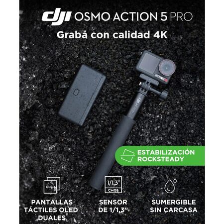 Cámara Osmo Action 5 Pro DJI Adventure Combo