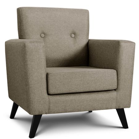 Sillón 1 Cuerpo Escandinavo Enrique Tapizado Aspen Antique Espácity