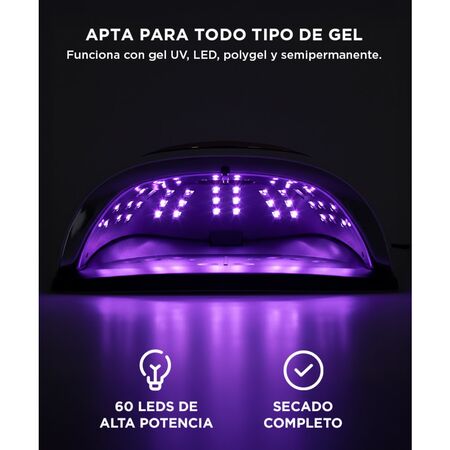 Cabina Para Uñas Care By Gadnic FUTURE V11 UV LED 180W Display LCD Touch