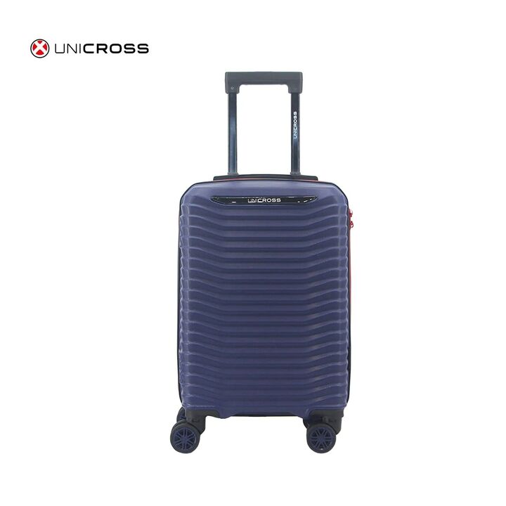 Valija Azul Carry On Unicross ABS 20 Ideal Cabina Ruedas 360° - Vista 1