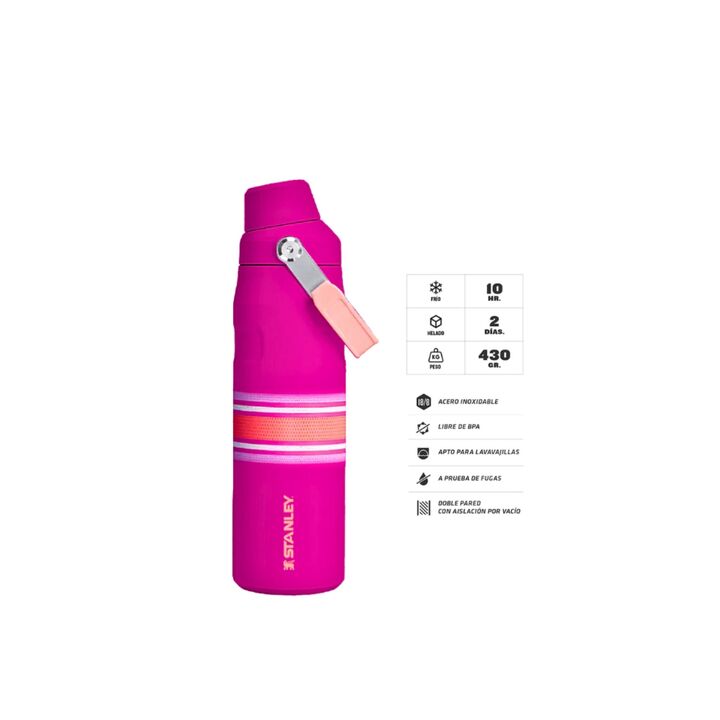 BOTELLA STANLEY FAST FLOW LID 0.71L (C:FUSCHIA MESH ICEFLOW BOTTLE) - Vista 3