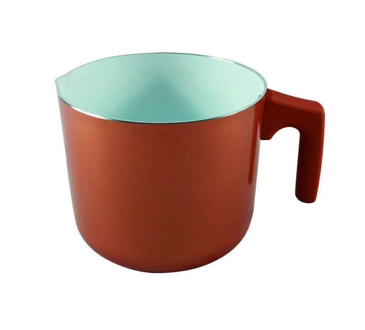 Jarro Hervidor De 14 Cm Cobre Y Blanco - Vista 1