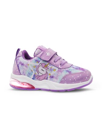 Zapatillas Footy Star Unicorn Kids Niños Moda Violeta