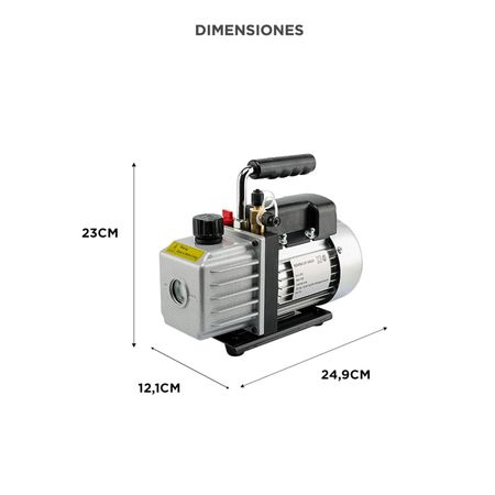 Bomba Compacta de Vacío Gadnic Una Etapa 