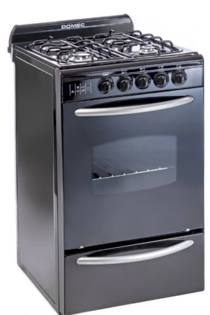 COCINAS DOMEC APOLO CNAV NEGRA 50CM