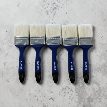 Set De 5 Pinceles Para Pintura Klasse 1 A 3 Pulgadas Cerdas Sintéticas (KS7700)