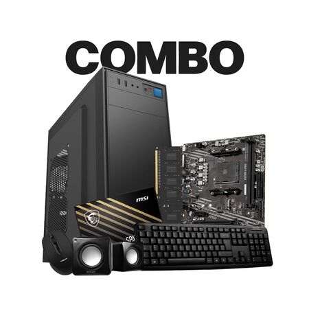Pc Kelyx Kit 728-20 MB MSI A520 Mem Hiksemi 8G 3200 Hiker SSD MSI 480G