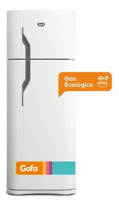 Heladera Gafa HGF368AFB blanca con freezer 330L - Vista 4