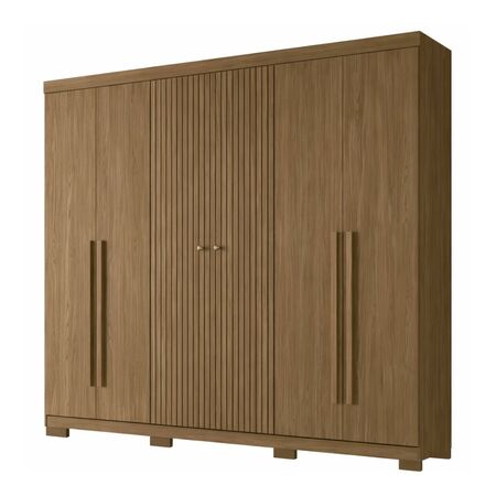 Ropero Placard Buriti  Puertas Marron Jatoba
