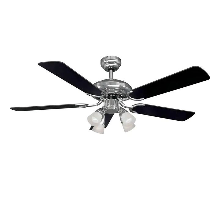 Ventilador De Techo Liliana Con Luz Aspas reversibles Vthm415 1.2m 80w - Vista 1