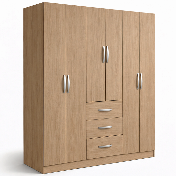 Ropero Placard 6 Puertas y 3 Cajones Oregon Maximo Family - Vista 1