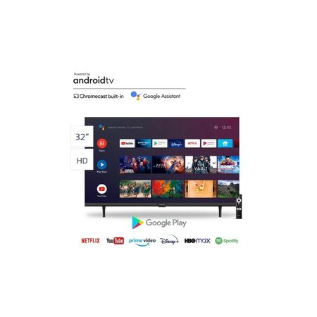 BGH LED 32" B-3225S5A ANDROID TV HD HDMI USB TDA