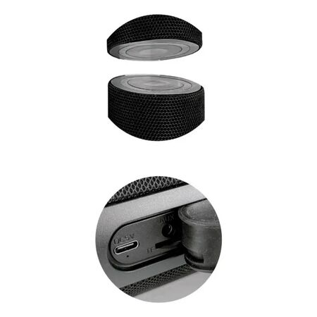 Parlante Bluetooth magnético 2 en 1 con radio FM y MicroSD Winco