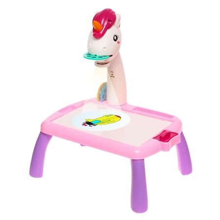 Mesa Didactica Proyector Bebesit 2008 Unicornio Lila