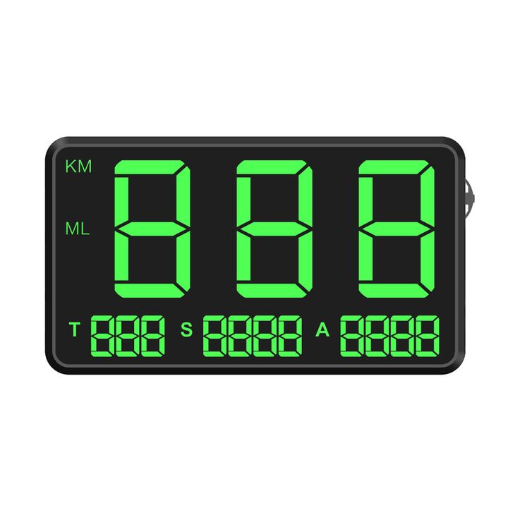 Velocimetro Auto Gadnic Digital Gps Reloj Tablero - Vista 1