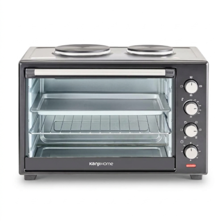 Horno Kanji Home KJH-HE600013600RAC 60 Litros 2000W Anafe Doble