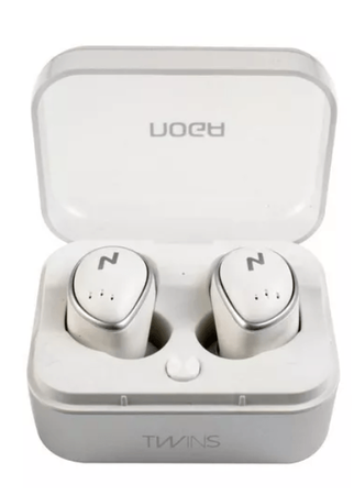 Auricular Bluetooth Twins Blancos Noga NG-BTWINS4 BL