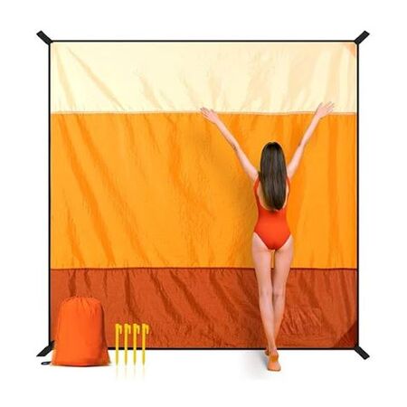 Lona Playera 200x140cm Lp200n Naranja Outdoors