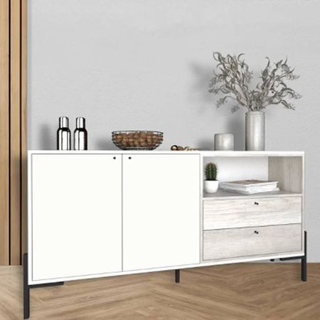 Bahiut MetalWood 1.50 Mts Tables Everest y Nevado