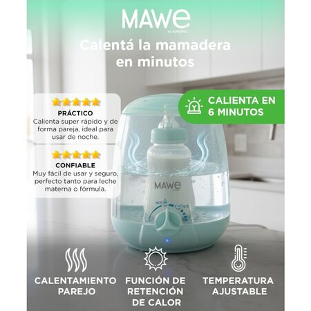 Calentador de mamadera Mawe By Gadnic eléctrico 100W
