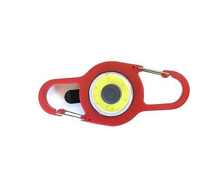 LUZ PROBATTERY LLAVERO MOSQUETON 1W RED (IL-E.LLAV1COB)